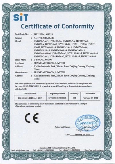 Certificate of Honor III Certificate of Honor III