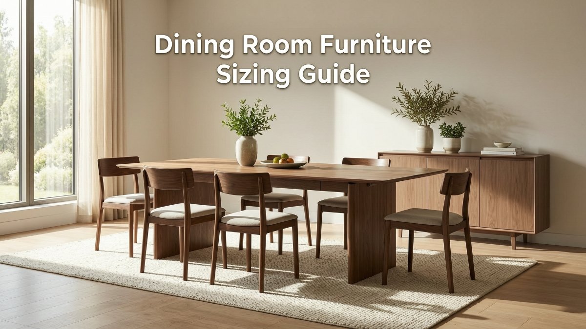 The Ultimate Dining Room Furniture Sizing &amp; Space Planning Guide | Movvon