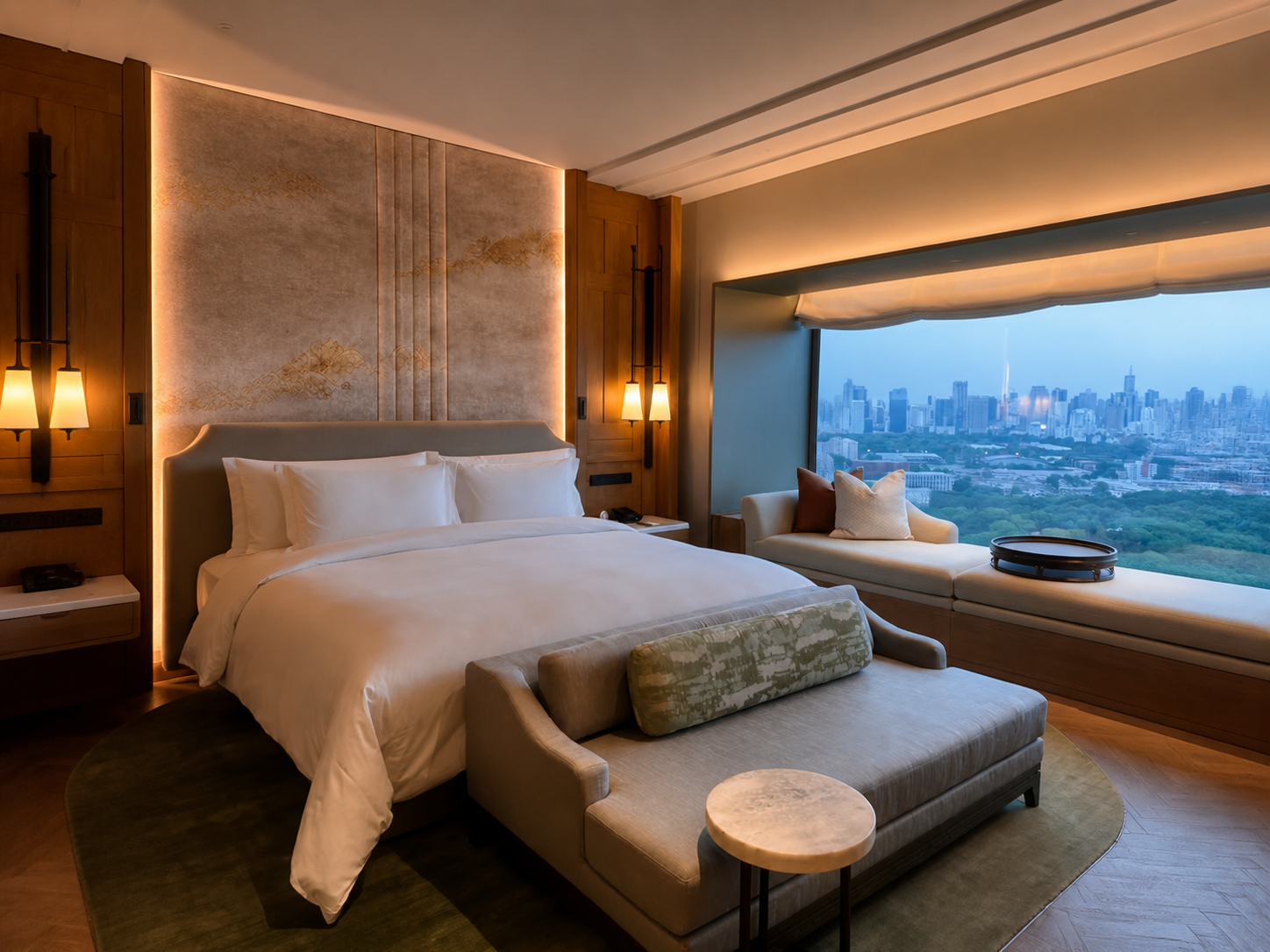 Custom Furniture for 108 Hotel Rooms and a Bangkok Rooftop Lounge