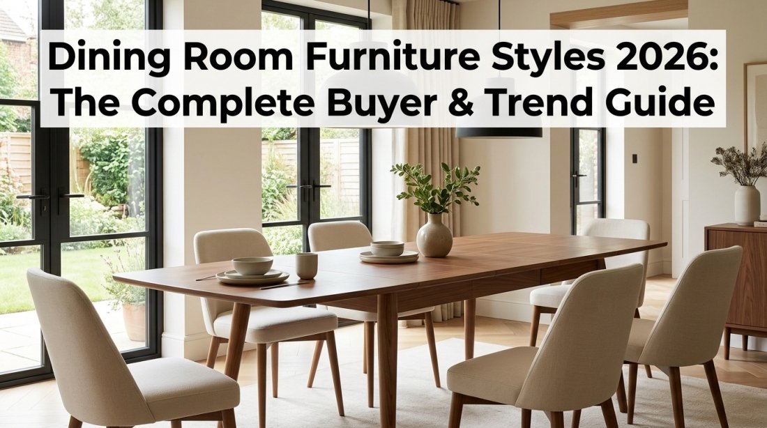 Dining Room Furniture Styles 2026: The Complete Buyer & Trend Guide