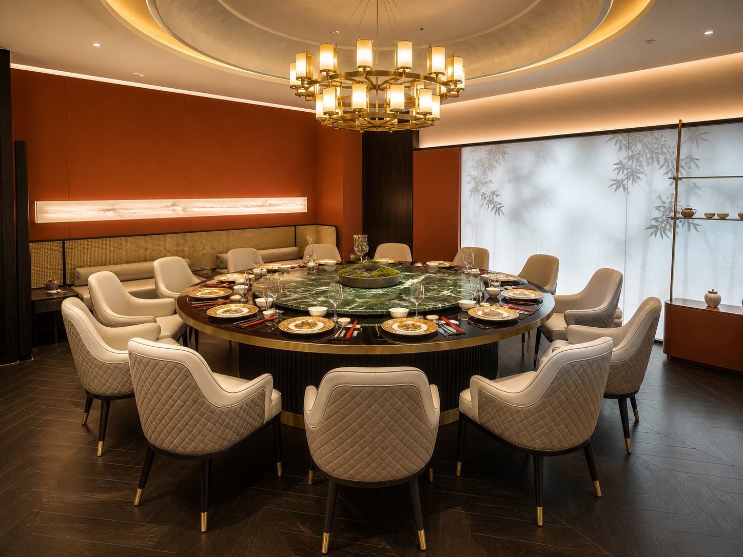 Custom Private Dining Room Furniture for a Singapore Restaurant Project