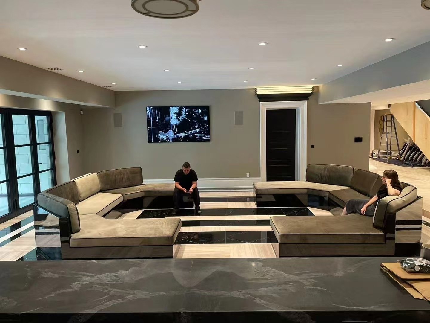 Bespoke Villa Lounge and Dining Furniture for a North American Residential Clubhouse Project